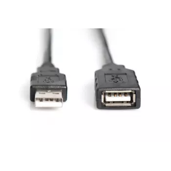 DIGITUS USB 2.0 -toistinkaapeli USB A uros / A naaras 15 m (DA-73101)