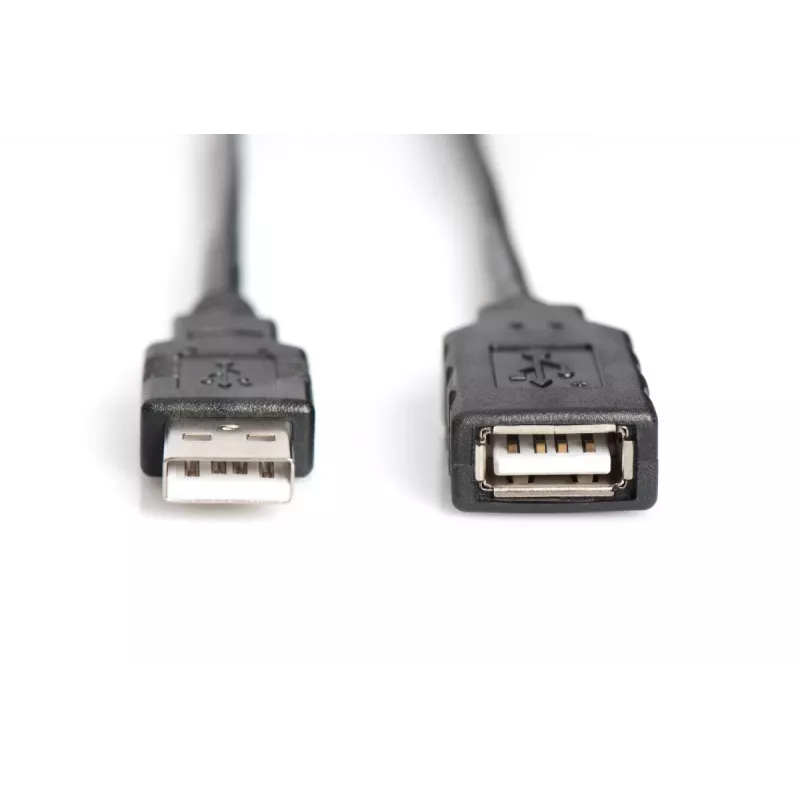DIGITUS USB 2.0 -toistinkaapeli USB A uros / A naaras 15 m (DA-73101)