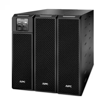 APC Smart-UPS On-Line, 10kVA/10kW, torni, 230V/400V, 6x C13+4x C19 IEC-lähdöt, verkkokortti+SmartSlot, pidennetty varakäyntiaika, ilman kiskosarjaa