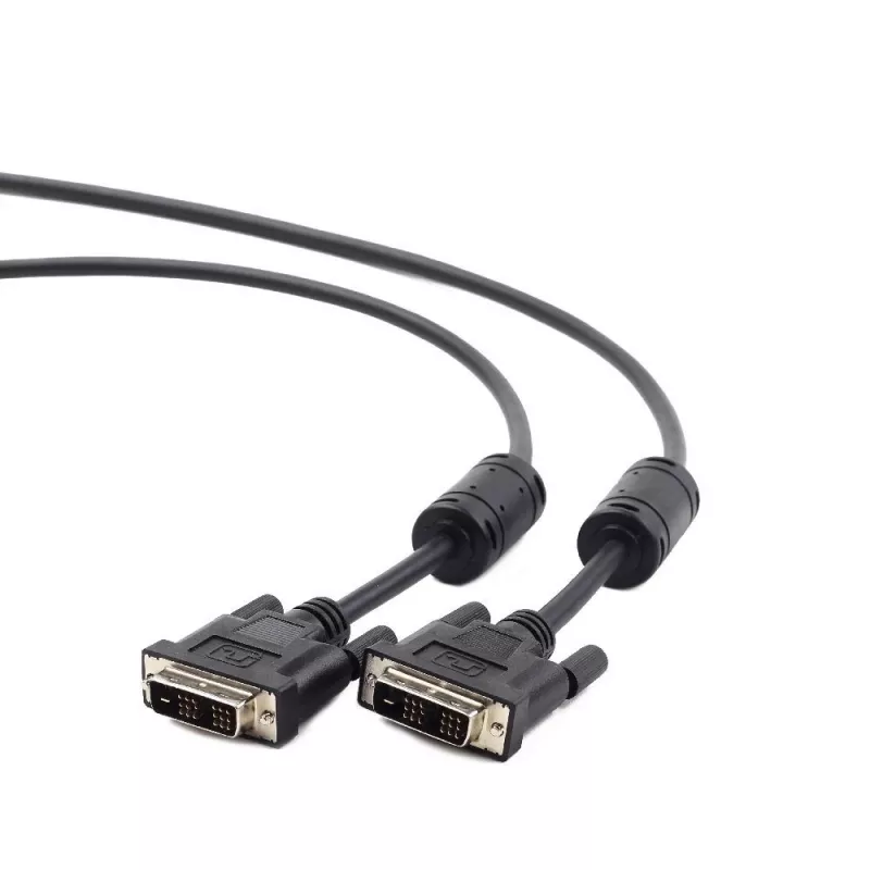 Gembird DVI-D Single Link -kaapeli, 1,8 m, musta (CC-DVI-BK-6)