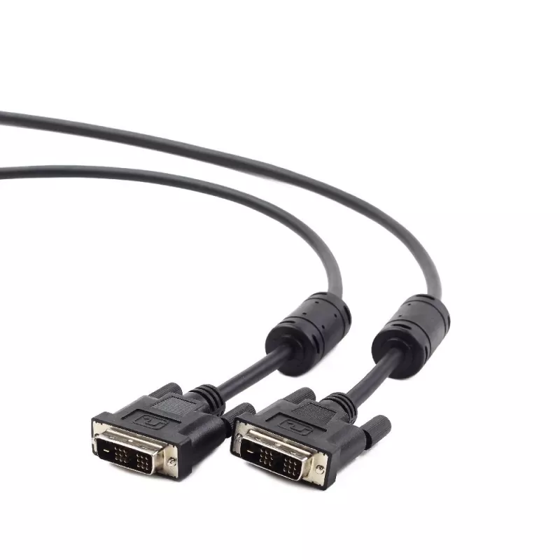 Gembird DVI-D Single Link -kaapeli, 1,8 m, musta (CC-DVI-BK-6)