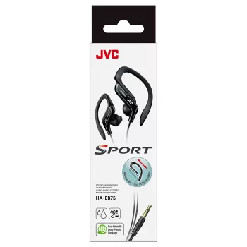 JVC HA-EB75 Sports johdollinen musta, johdollinen, 16 - 20000 Hz, musiikki, 21.1 g, kuulokkeet, musta