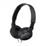 Sony MDR-ZX110, johdollinen, 12 - 22000 Hz, musiikki, 120 g, kuulokkeet, musta