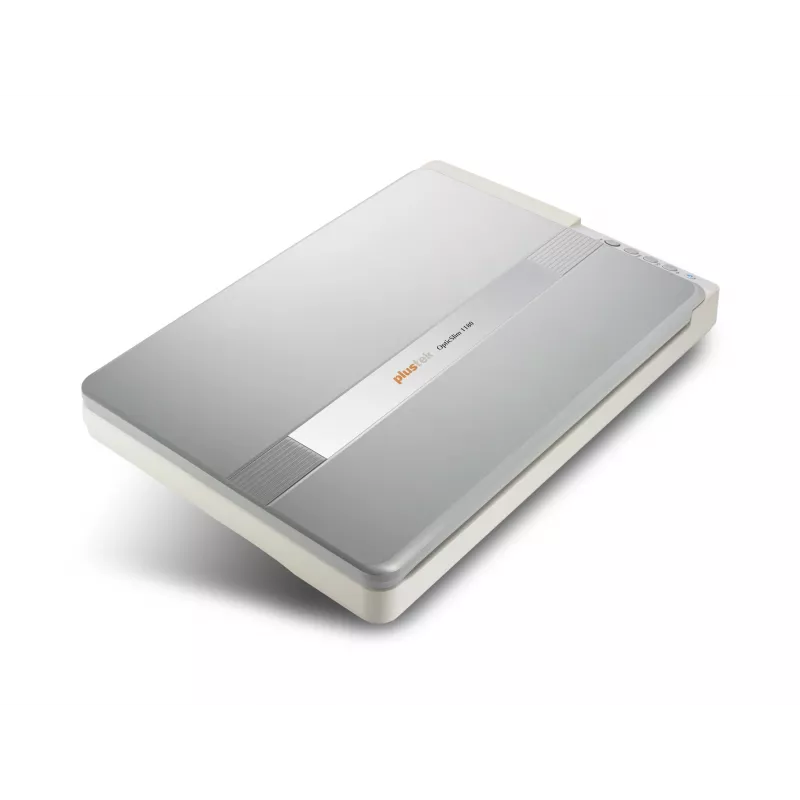 Plustek OpticSlim 1180 tasoskanneri 1200 x 1200 DPI A3 hopea, valkoinen