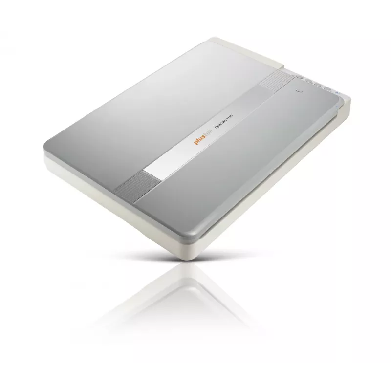 Plustek OpticSlim 1180 tasoskanneri 1200 x 1200 DPI A3 hopea, valkoinen
