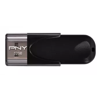 PNY Attache 4 2.0 - 32GB USB-muistitikku - USB 2.0 - kirjoitus 8 MB/s luku 25 MB/s
