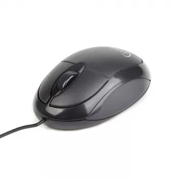 GEMBIRD hiiri Optical MUS-U-01 - 3 painiketta rulla USB musta