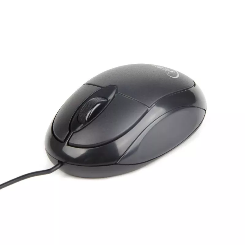 GEMBIRD hiiri Optical MUS-U-01 - 3 painiketta rulla USB musta