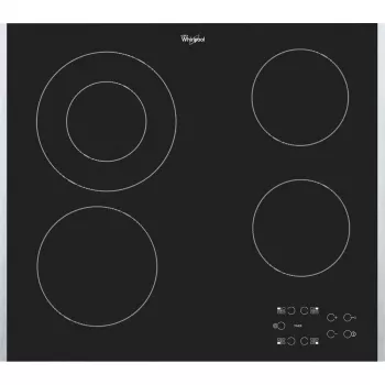 Whirlpool AKT 8130 BA musta kalusteisiin asennettava keraaminen keittotaso 4 vyöhykettä