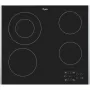 Whirlpool AKT 8130 BA musta kalusteisiin asennettava keraaminen keittotaso 4 vyöhykettä