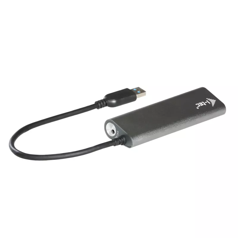 USB-keskitin i-tec Metal Superspeed USB 3.0 4-porttinen keskitin 5000 Mbit/s harmaa