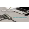 USB-keskitin i-tec Metal Superspeed USB 3.0 4-porttinen keskitin 5000 Mbit/s harmaa