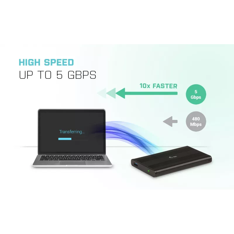 HDD/SSD-kotelo i-tec Advance MySafe AluBasic 2,5