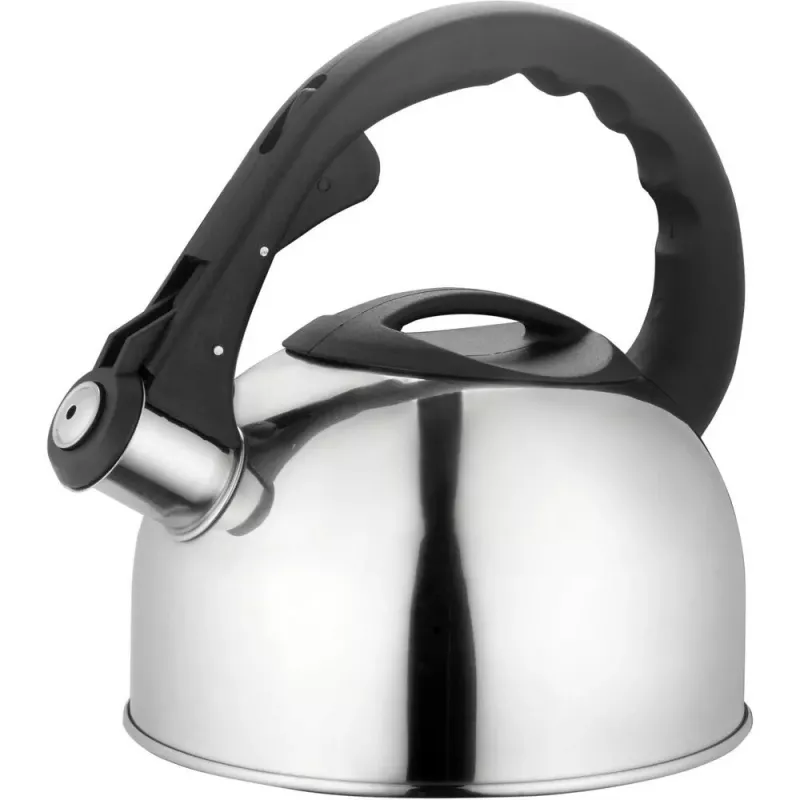 Lamart Lumier LT 7004 viheltävä liesikeitin, 2 l, ruostumaton teräs, sopii induktio- ja kaasuliesille, Inox