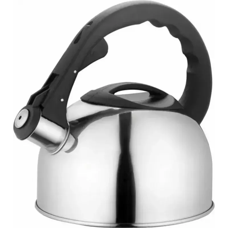 Lamart Lumier LT 7004 viheltävä liesikeitin, 2 l, ruostumaton teräs, sopii induktio- ja kaasuliesille, Inox
