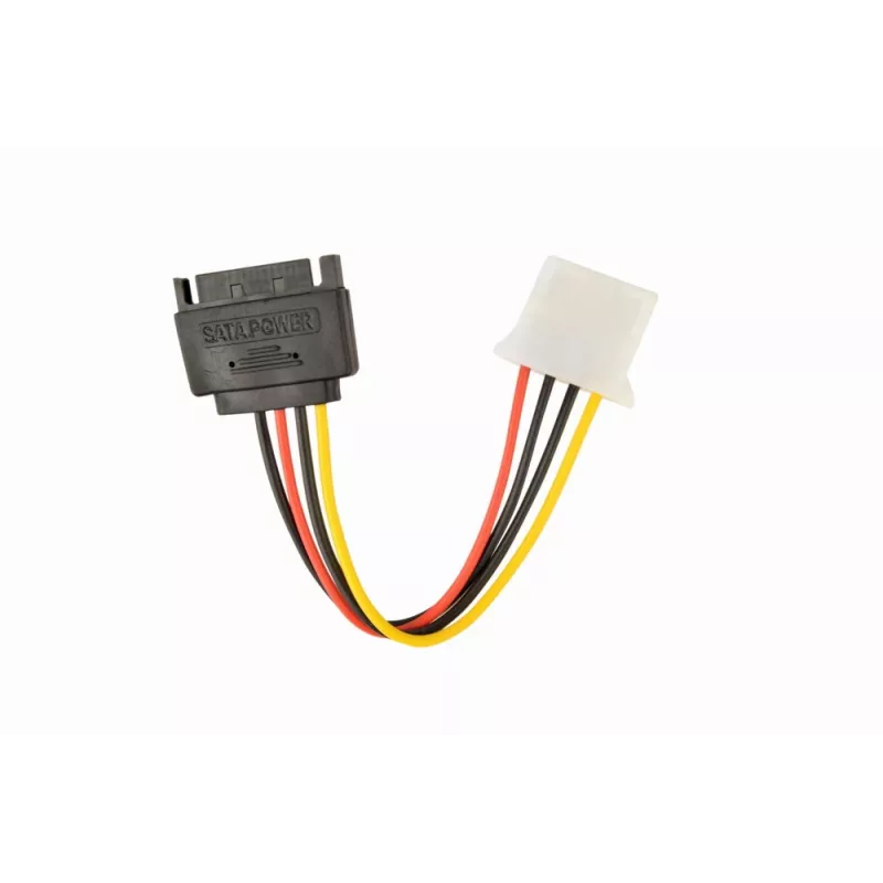 GEMBIRD SATA (uros) - Molex (naaras) virtakaapeli, 15 cm