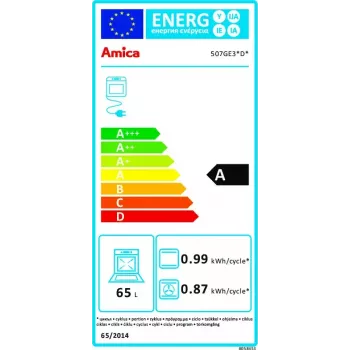 Vapaasti seisova liesi Amica 57GE3.43HZpTaDNAQ(W)