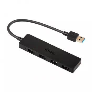USB-keskitin i-tec Advance USB 3.0 ohut passiivinen HUB 4 porttia