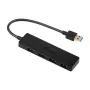 USB-keskitin i-tec Advance USB 3.0 ohut passiivinen HUB 4 porttia