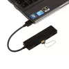 USB-keskitin i-tec Advance USB 3.0 ohut passiivinen HUB 4 porttia