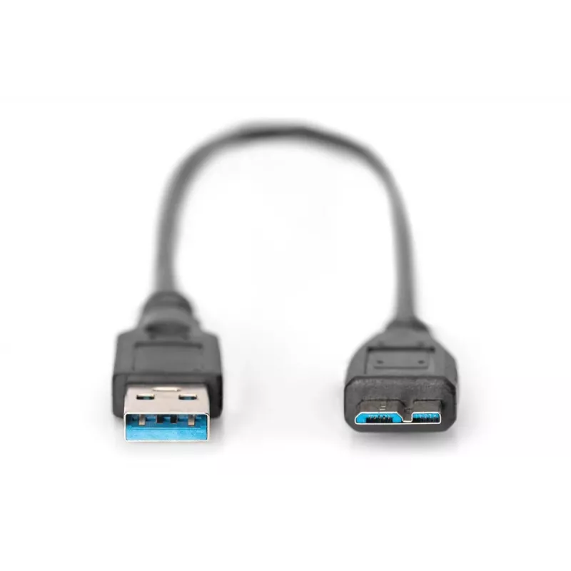 DIGITUS USB 3.0 -kaapeli USB A - Micro USB B (ak-300117-003-s)