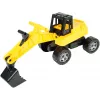 Lena GIGA TRUCKS kaivinkone, kaivinkone, 3 v, muovi, musta, keltainen