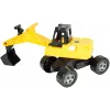 Lena GIGA TRUCKS kaivinkone, kaivinkone, 3 v, muovi, musta, keltainen