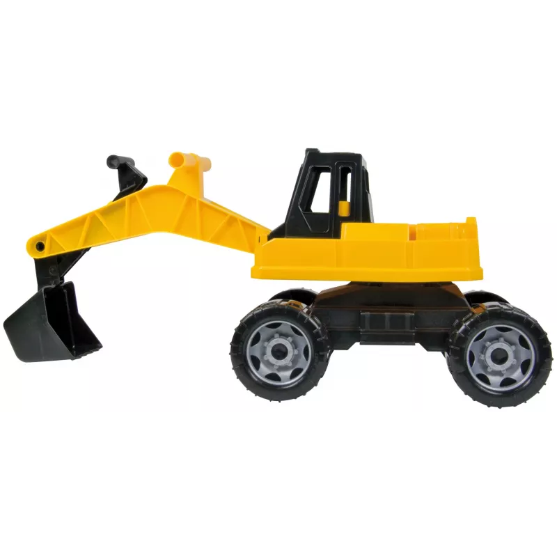 Lena GIGA TRUCKS kaivinkone, kaivinkone, 3 v, muovi, musta, keltainen