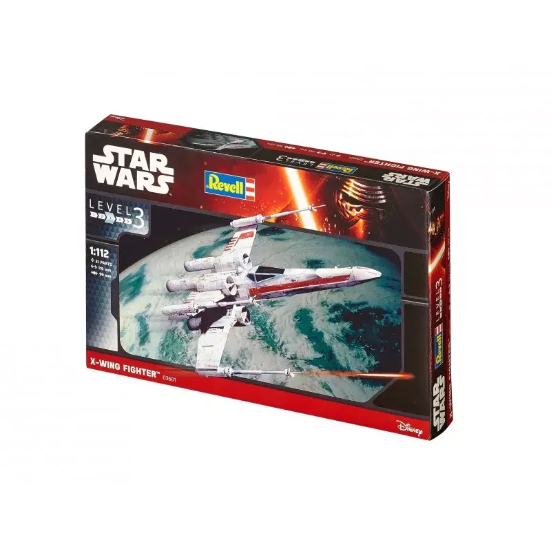 Avaruusliitäjä-malli Revell X-wing Fighter