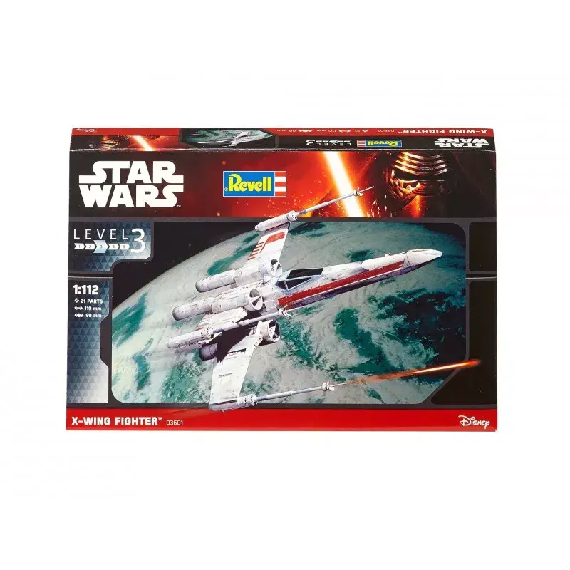 Avaruusliitäjä-malli Revell X-wing Fighter