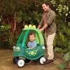 Little Tikes Cozy Coupe Dino, 1,5 vuotta, 4 pyörää, muovi, musta, vihreä