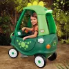 Little Tikes Cozy Coupe Dino, 1,5 vuotta, 4 pyörää, muovi, musta, vihreä