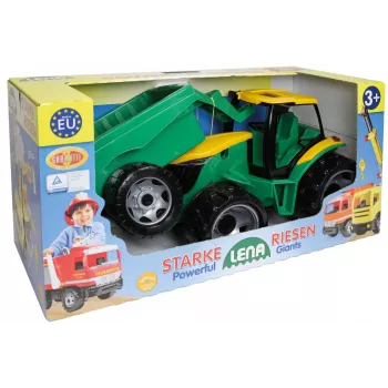 Traktori Lena GIGA TRUCKS ZL-02122 perävaunulla