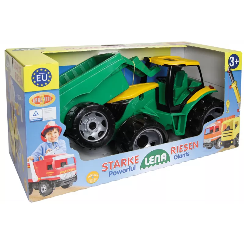 Traktori Lena GIGA TRUCKS ZL-02122 perävaunulla