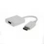 GEMBIRD DisplayPort-HDMI-sovitinkaapeli – valkoinen