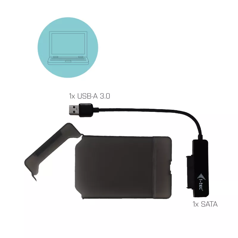 HDD/SSD-kotelo i-tec MySafe USB 3.0 Easy 2,5