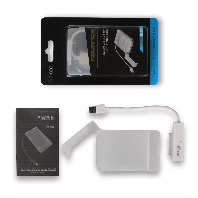 HDD/SSD-kotelo i-tec MySafe USB 3.0 Easy 2,5