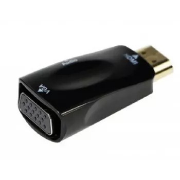 Gembird A-HDMI-VGA-02 kaapeliadapteri VGA D-Sub musta