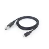 GEMBIRD USB - Apple Lightning sync- ja latauskaapeli, 2 m - musta