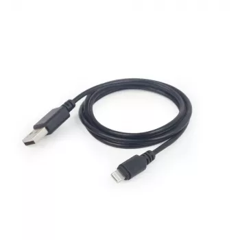 GEMBIRD USB - Apple Lightning sync- ja latauskaapeli, 2 m - musta