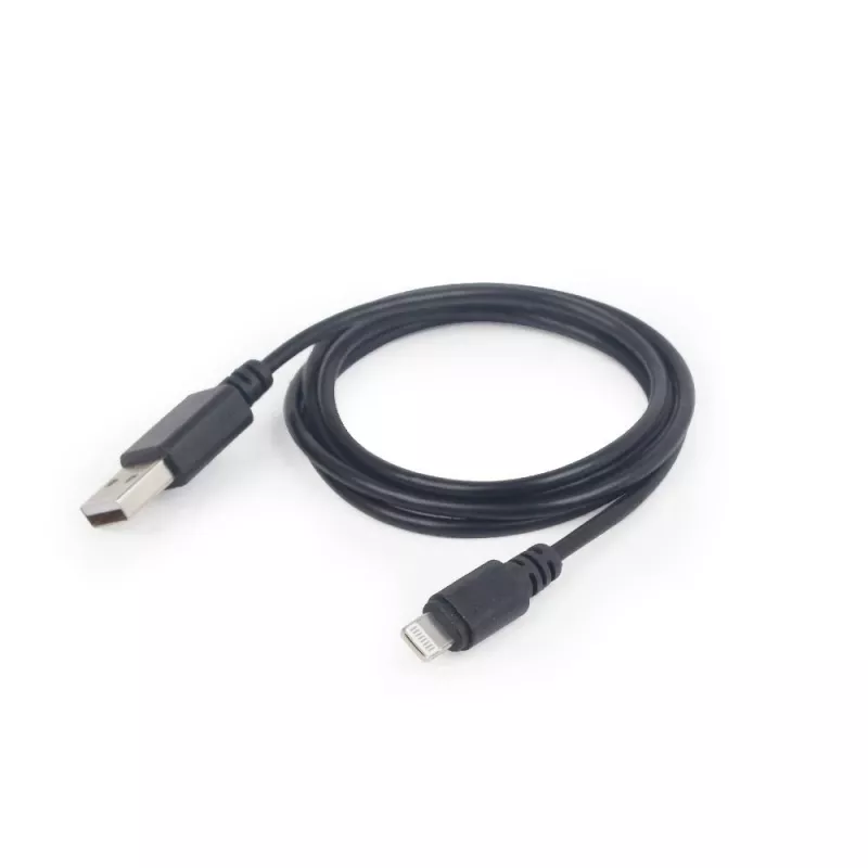 GEMBIRD USB - Apple Lightning sync- ja latauskaapeli, 2 m - musta