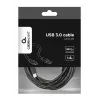 USB-kaapeli Gembird CCP-USB3-AMCM-6 USB 3.2 Gen 1 (USB-C - USB-A) 1,8 m musta
