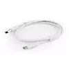GEMBIRD USB 3.0 AM - Type-C -kaapeli (AM/CM) 1 m - valkoinen