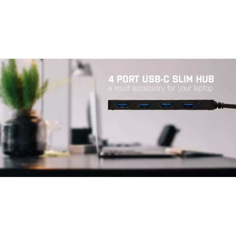 i-tec Advance USB-C ohut passiivinen HUB 4 porttia