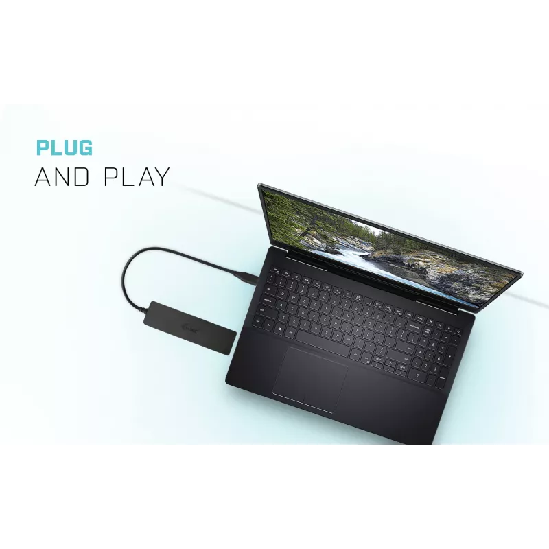 i-tec Advance USB-C ohut passiivinen HUB 4 porttia