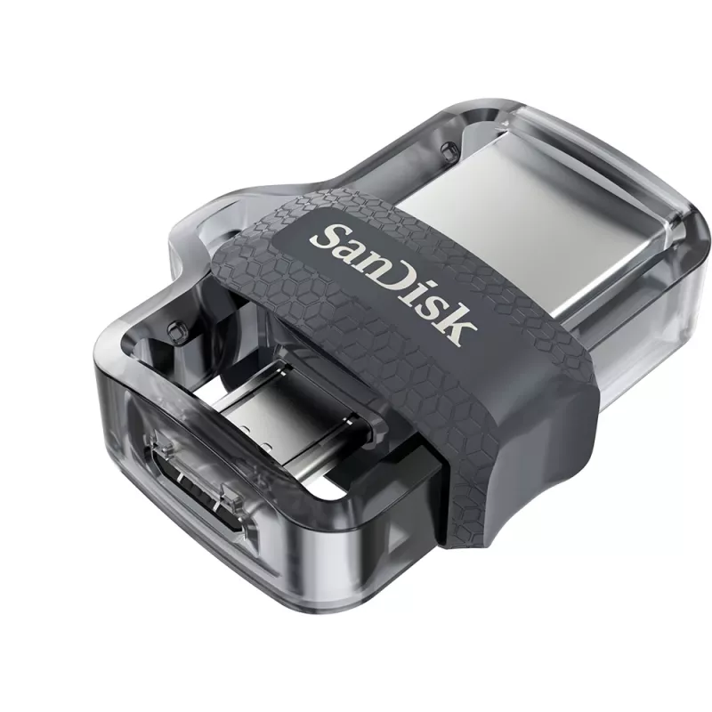 WESTERN DIGITAL SanDisk ULTRA DUAL DRIVE M3.0 - 128 GB USB-muistitikku - Micro-USB / USB 3.0