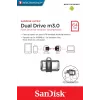 WESTERN DIGITAL SanDisk ULTRA DUAL DRIVE M3.0 - 64 GB USB-muistitikku - Micro-USB / USB 3.0