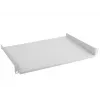 Lanberg AK-1008-S 19 tuuman (482,6 mm) 1U kiinteä hylly, 483x315 mm, 450/600/800/1000 mm syville kaapeille, enintään 20 kg, harmaa RAL 7035