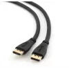 DisplayPort-kaapeli GEMBIRD CC-DP2-10 — DisplayPort-DisplayPort, 3 m, musta, kullatut koskettimet