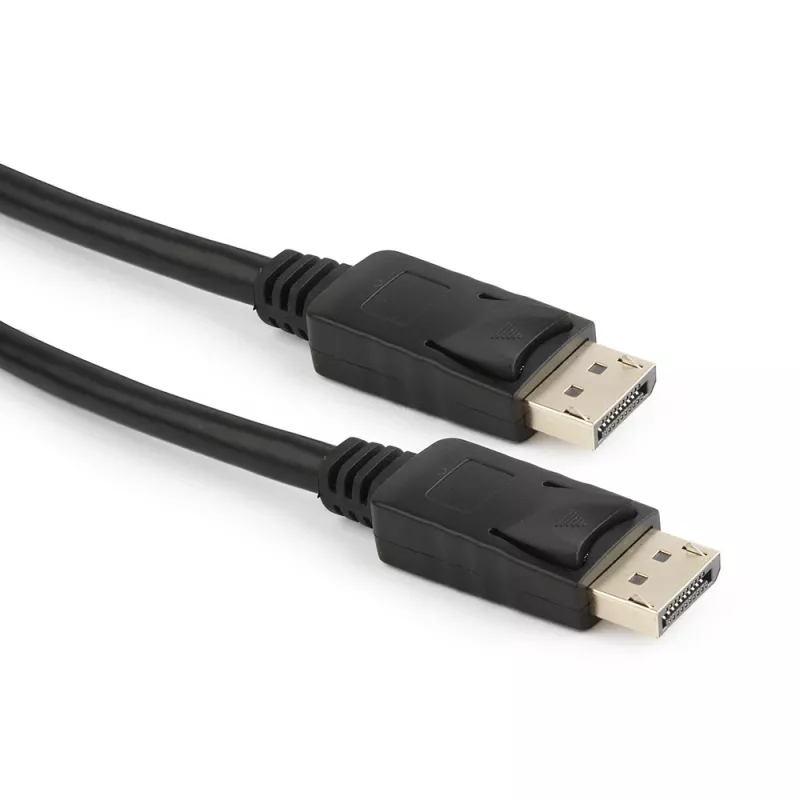 DisplayPort-kaapeli GEMBIRD CC-DP2-10 — DisplayPort-DisplayPort, 3 m, musta, kullatut koskettimet